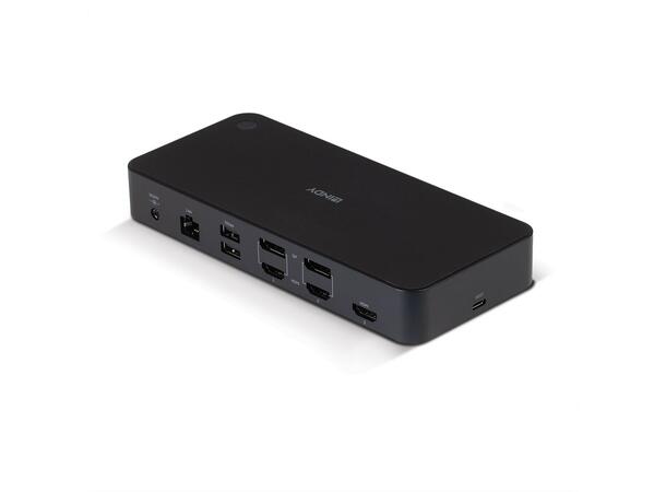 Lindy DST USB-C USB A Docking 4K USB Docking Station 100W 