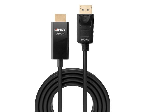 Lindy Displayport > HDMI Kabel  -  1 m 4K HDR Videokilde: DisplayPort 