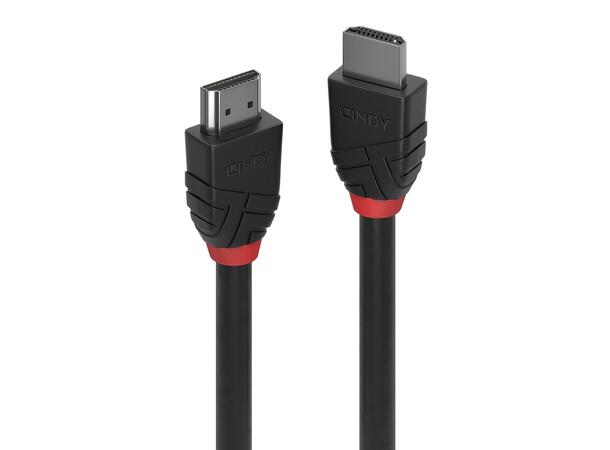 Lindy HDMI High Speed Kabel 8K - 5 m Black Line Sort 
