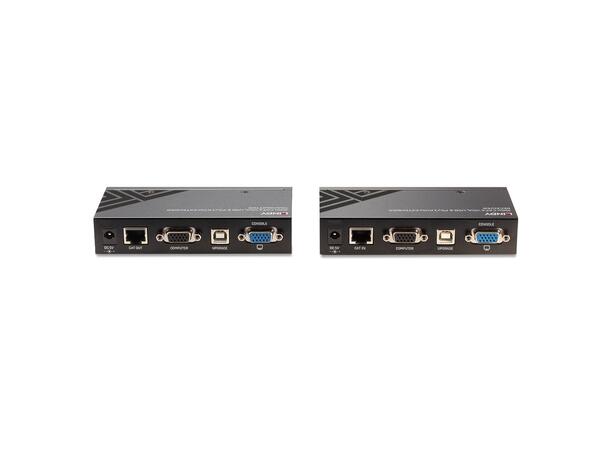 Lindy KVM Extender Cat.5 300 m USB VGA 