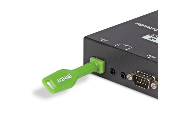 Lindy SFP Port Blocker Nøkkel Grønn Nøkkel 