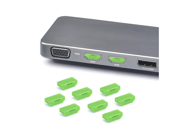 Smartkeeper Essential HDMI Lås - Grå HDMI Lås 10stk 