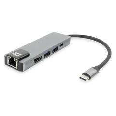 ACT USB-C Docking Station 4K HDMI 2xUSBA RJ45