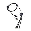 AiC Ladekabel USB-C til lightning, USB-C og USB micro