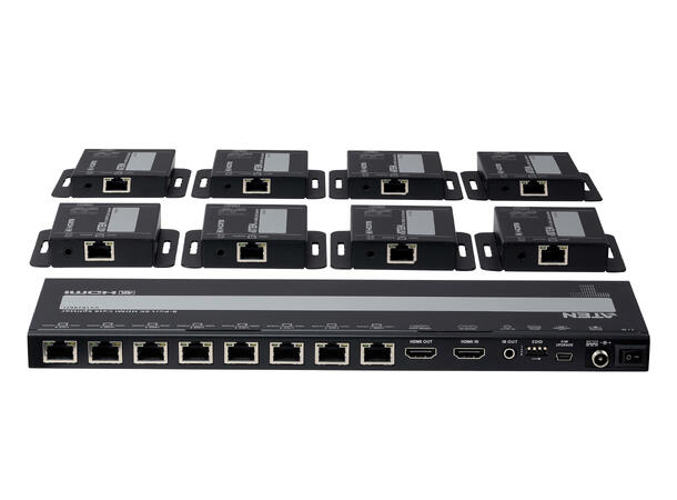 Aten Splitter 8-p HDMI Cat6 4K PoC EDID 