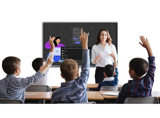 Clevertouch PRO Series 3 65" 4K - Google EDLA 