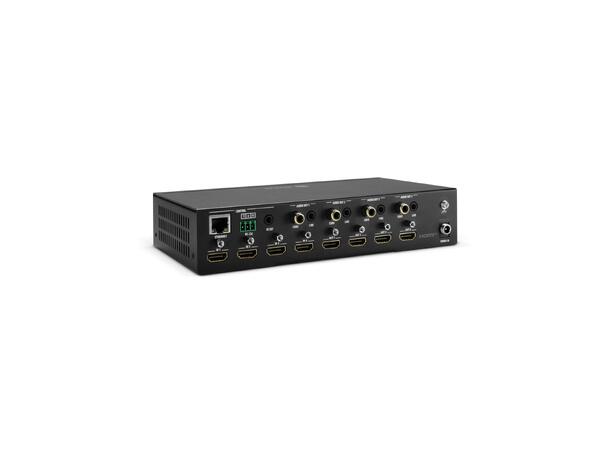 LD 4x4 4K HDMI Matrix Switch TIVA Web GUI, TCP/IP and IR Control 
