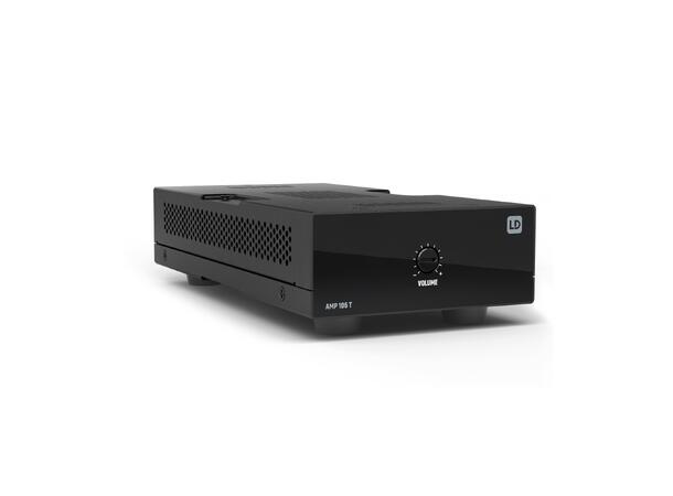 LD Mini-forsterker 60W @ 4Ohm/ 70V/ 100V 1-kanal 1U 