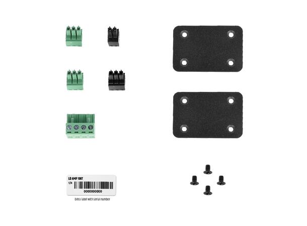 LD Mini-forsterker 60W @ 4Ohm/ 70V/ 100V 1-kanal 1U 