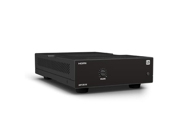 LD Systems AMP 205AV Forsterker 2x50W HDMI De-Embedder 