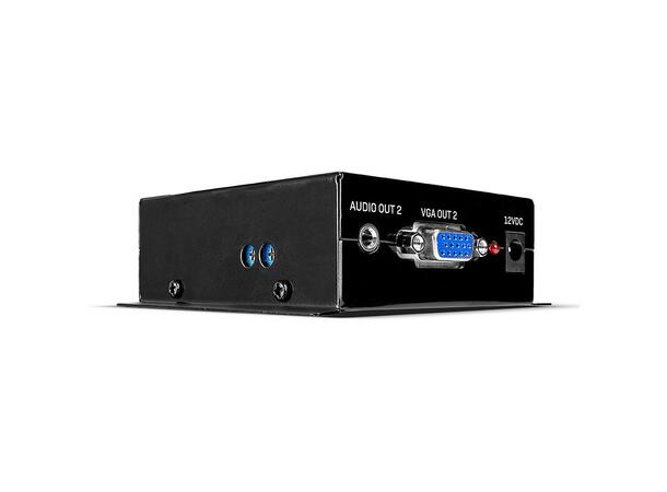 Lindy Splitter Extender VGA Rx 2-port 1xTP Max 300 m 