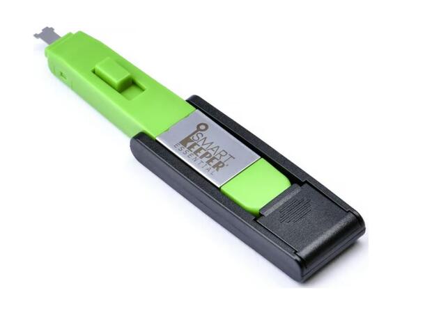 Smartkeeper Essential USB-B + Key 4 låser USB-B  + Nøkkel,Grønn 