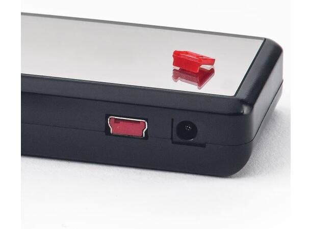 Smartkeeper Pro Mini USB-B Lås Rød lås for USB-B Mini 