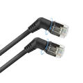 U/FTP Patch Cat.6A - 0,5 m Slim Roterbar 360° roterbar Vinklet