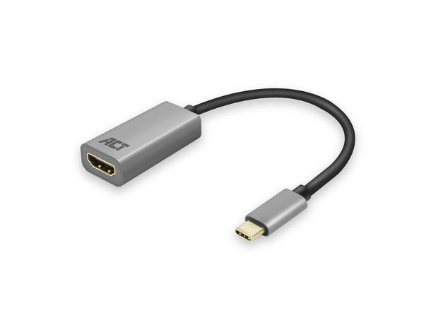 ACT Adapterl USB-C > HDMI 4K 4096x2160 @60Hz 0,15 m 