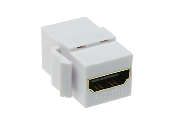 ACT HDMI Keystone Snap-in Keystone Hvit 