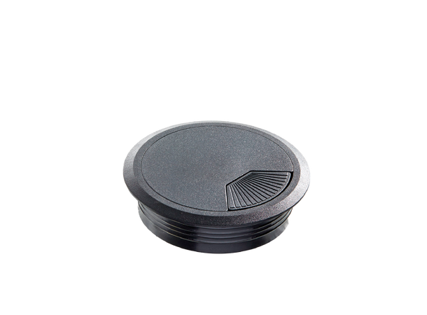 AP Bordgjennomføring, Sort Sort Plast ø60mm 