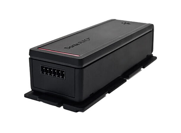 DanteAVIO install Output Adapter 2 kanal PoE - Euroblock - Click-Grid 