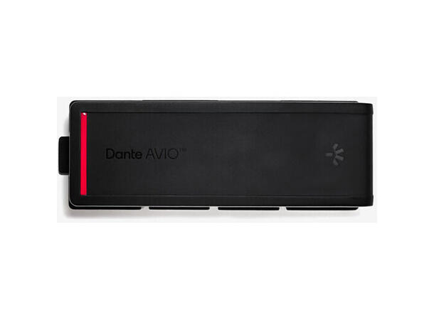 DanteAVIO install Output Adapter 2 kanal PoE - Euroblock - Click-Grid 