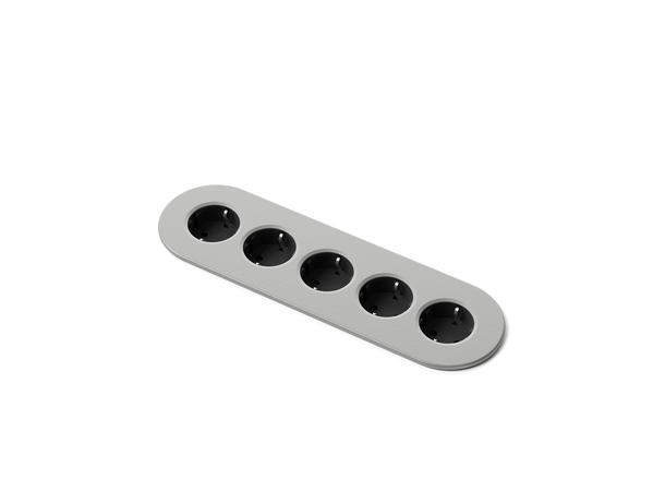 FF Nomad Strip 05 - Grå 5xStrøm GST-18i3 0,2 m 