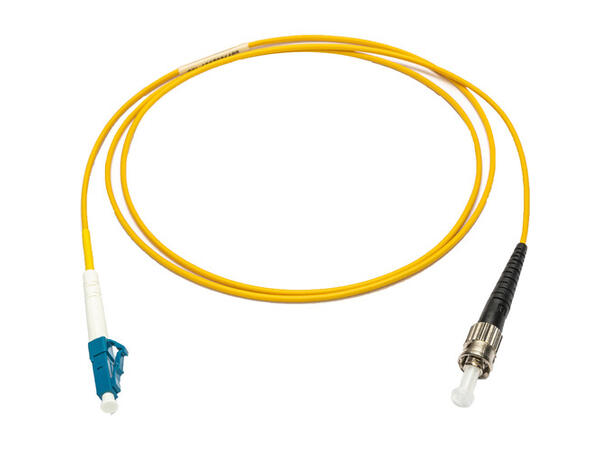 Fiberpatch 9/125 LC-ST - 2 m LSZH Singlemode Simplex OS2 Gul 