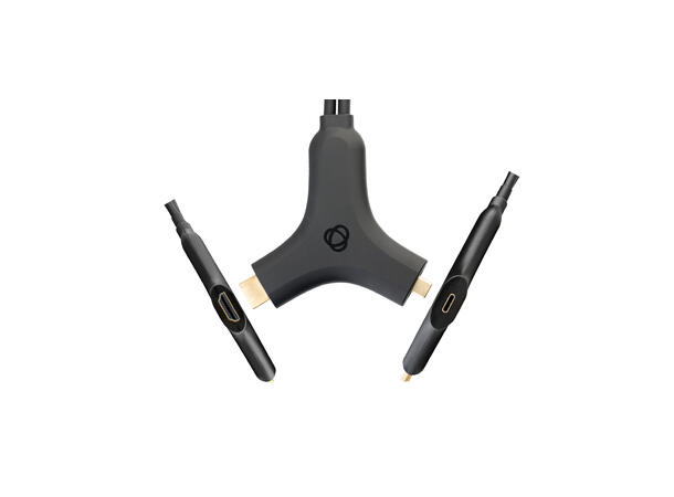 Kramer Adapterkabel > HDMI 4K 3 m HDMI, USB-C, DP, MiniDP > HDMI Male 