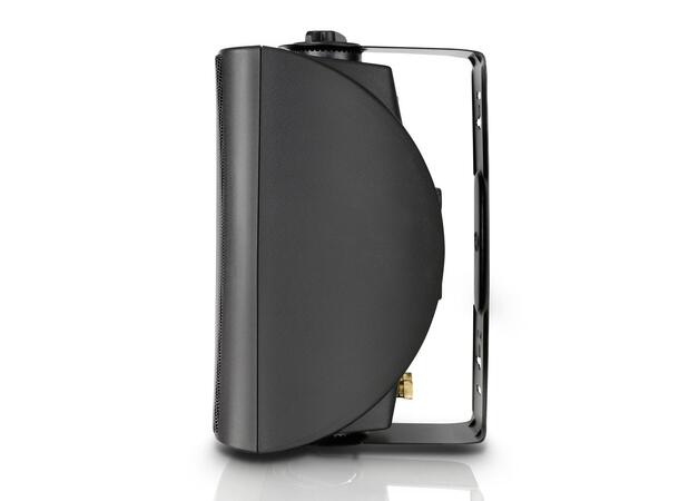 LD Høyttaler Vegg 5,25" Passiv 100V Sort (1 par) inkl. veggfeste 