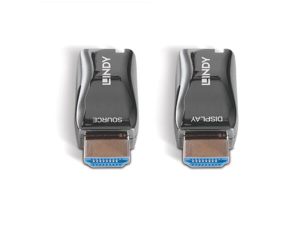 Lindy HDMI 4K60 Dongle Extender Maks 300 m LC OM3/OM4 