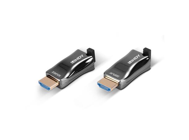 Lindy HDMI 4K60 Dongle Extender Maks 300 m LC OM3/OM4 