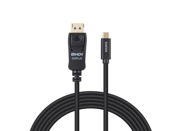 Lindy Konverter USB-C > Displayport 2 m 4K60 med HDR 