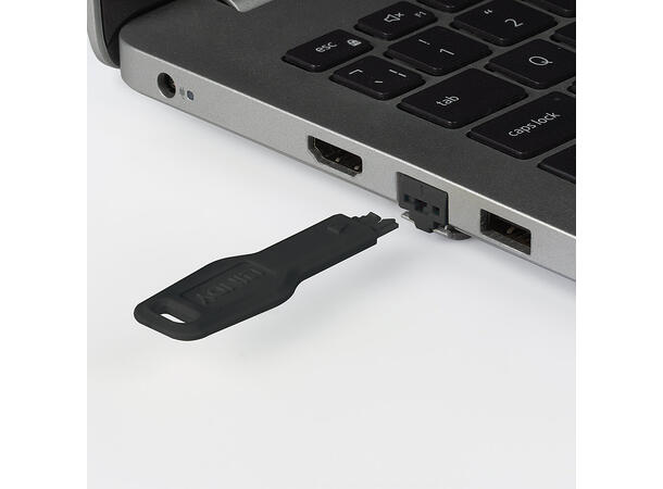 Lindy RJ45 Port Blocker Nøkkel Sort Nøkkel 
