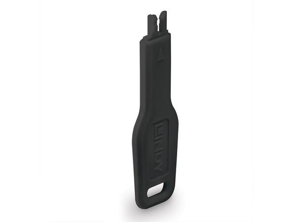 Lindy RJ45 Port Blocker Nøkkel Sort Nøkkel 