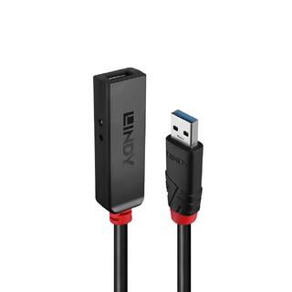 Lindy USB3 Kabel A-A -8,0 m Aktiv Slim USB3 Extender Aktiv skjøtekabel