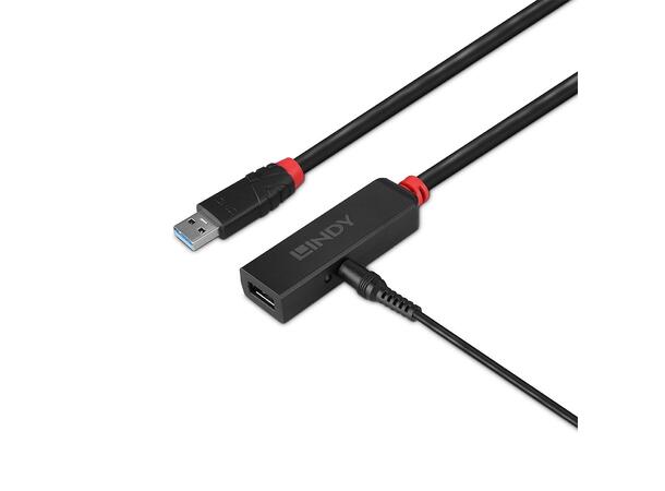 Lindy USB3 Kabel A-A -8,0 m Aktiv Slim USB3 Extender Aktiv skjøtekabel 