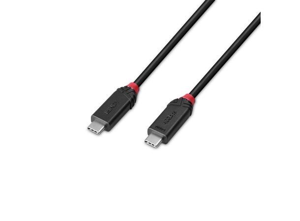 Lindy USB 2.0 Type C til B-kabel Anthra Line