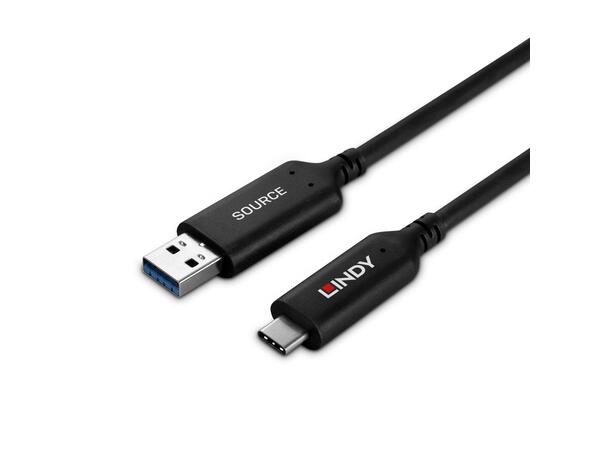 Lindy kabel USB A - C 3.2 Gen - 25 m USB A > USB-C M-M 5Gbps 1,5W 
