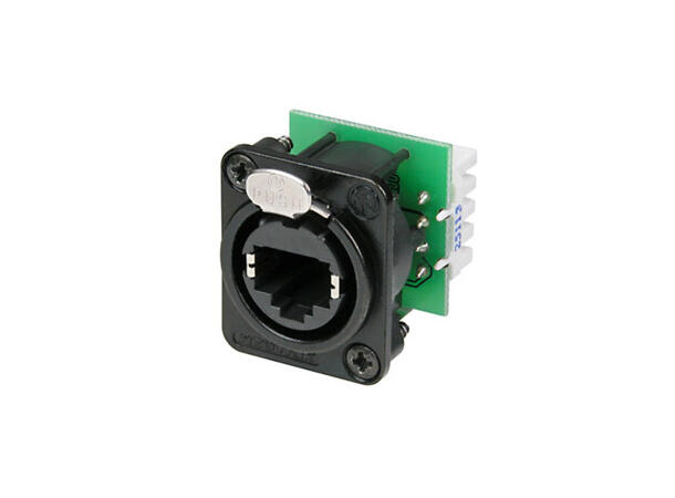 Neutrik etherCON Cat.5e Chassis Sort etherCON IDC 