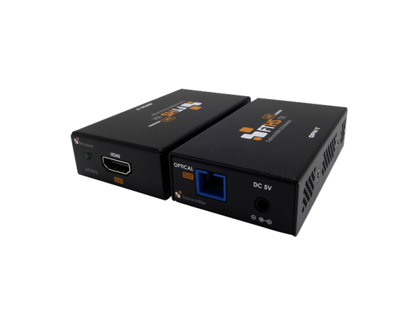 Ophit Extender HDMI over Fiber - Tx/Rx HDMI2.0a - 18Gbps - 4K - Maks 200m 