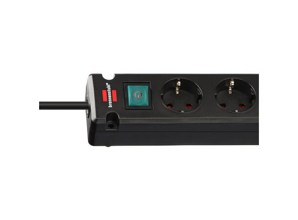 Strømfordeler-5 + USB - 3,0 m m/Bryter PDU 16A SCHUKO ON/OFF 2x USB-C 15W 