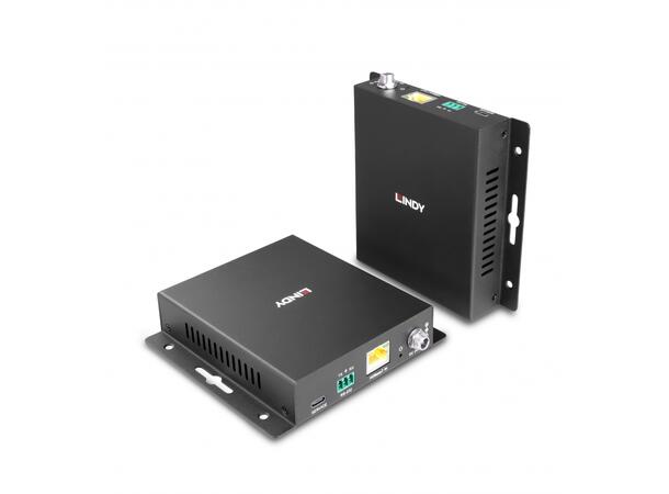 150m CAT6 DisplayPort 4K KVM Extender med USB, IR, RS-232 og HDBaseT