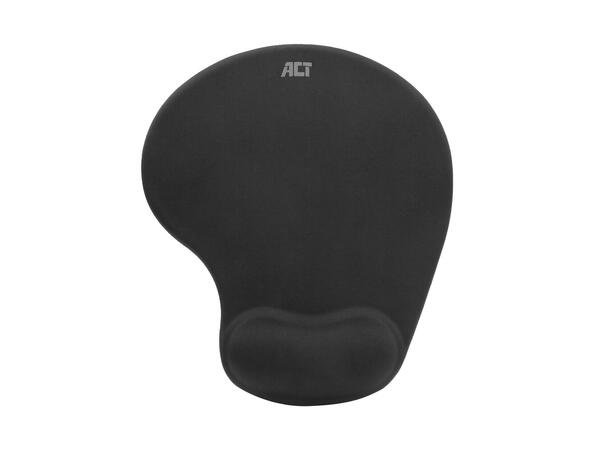 ACT Musematte Comfort Gel Ergonomisk Sort 