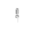 AiC PlugIt -  Borduttak USB-C lading 65W USB-C 220V Hvit