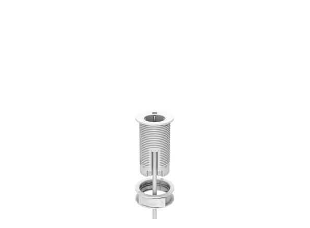 AiC PlugIt -  Borduttak USB-C lading 65W USB-C 220V Hvit 