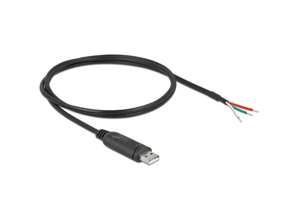 DL USB 2.0 til Seriel RS232 - 1m Chipset FTDI FT232R 