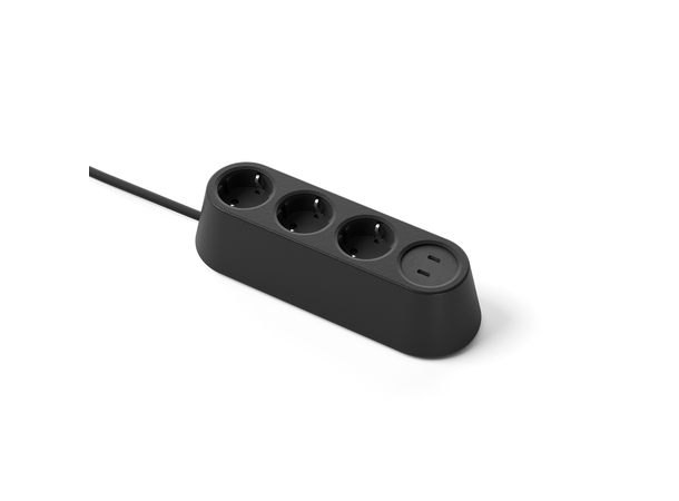 FF Nomad Block 04 - Sort 3xStrøm 2xUSB-C 30W 3 m 