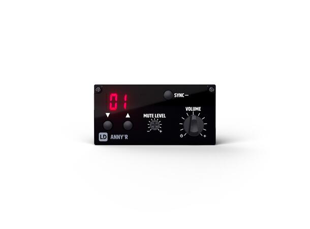 LD ANNY R B5 - Receiver modul 584 - 608 MHz 12 kanaler 80 meter 