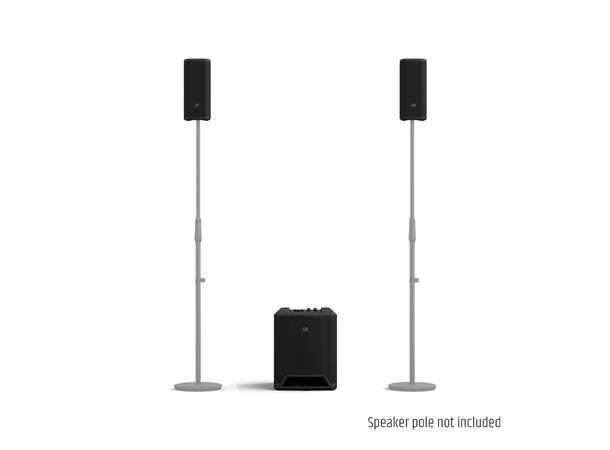 LD Høyttaler 2.1 Set Aktiv DAVE 10 G4X 10" Subwoofer 2x4" satelitter 