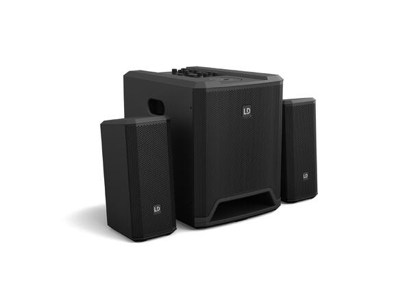 LD Høyttaler 2.1 Set Aktiv DAVE 10 G4X 10" Subwoofer 2x4" satelitter 
