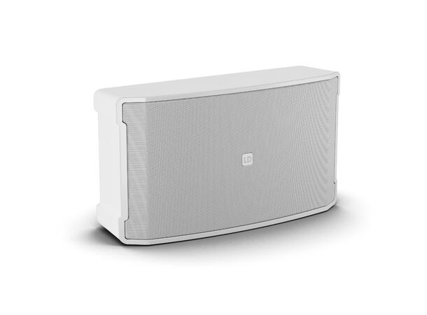 LD Sub 8" med Dante - Inne & ute IP55 - Hvit - Stk 