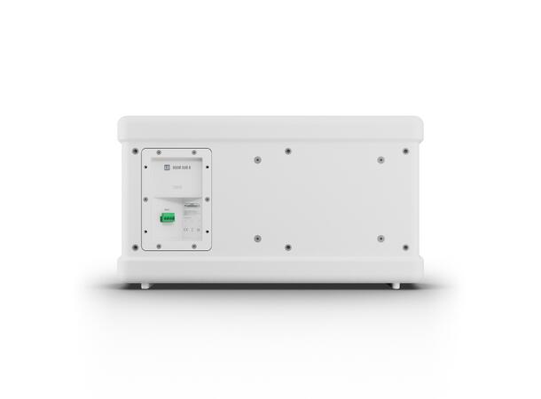 LD Sub 8" med Dante - Inne & ute IP55 - Hvit - Stk 